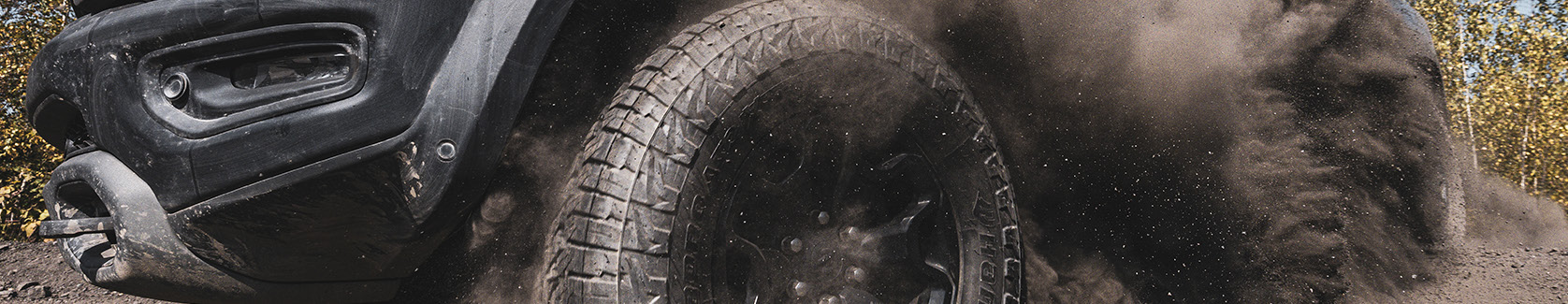 Hankook Dynapro tire on off-road vehicle