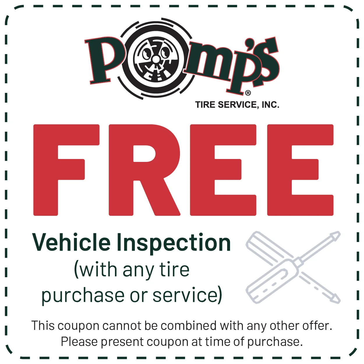 Free Vehicle Inspection Coupon