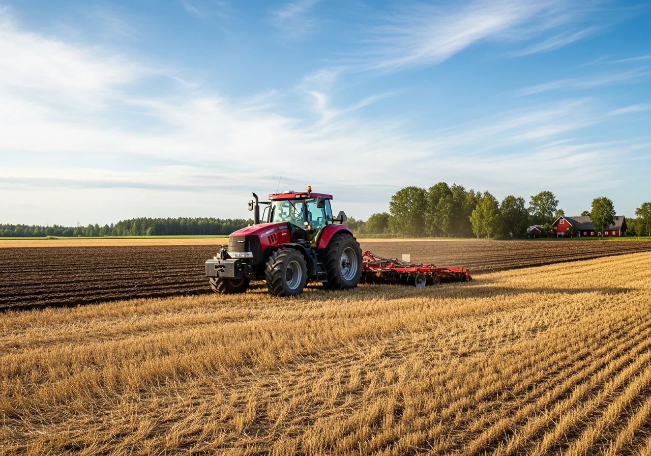 Farm tires and agricultural equipment